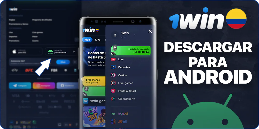 Descargar la app 1win para Android