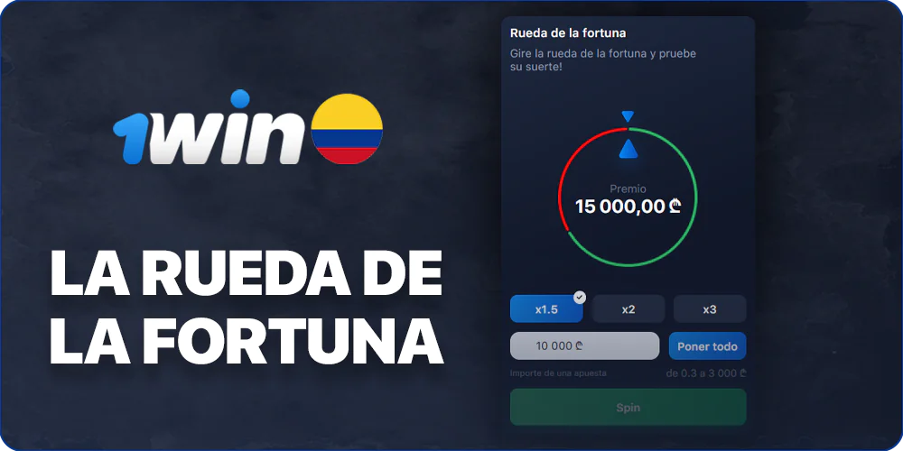 Gira la rueda de la fortuna en 1Win Casino