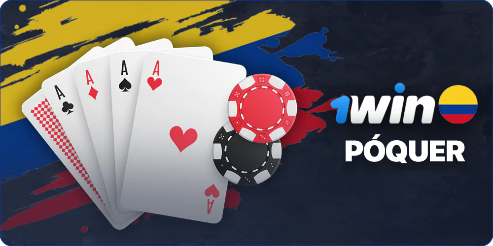 Juega al póquer en 1Win Colombia