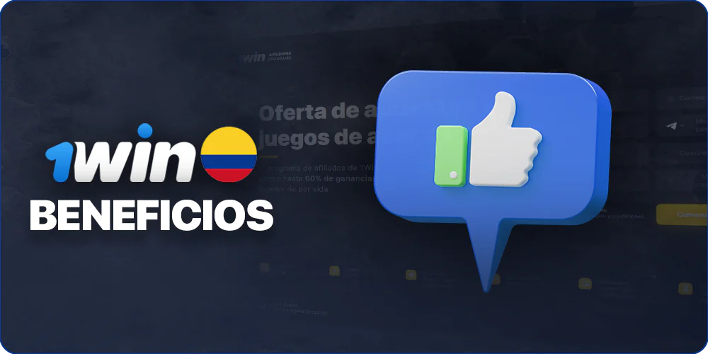 Beneficios del programa de socios 1Win